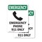 Signmission Safety Culture Sign, 5 in Width, Vinyl Decal, Rectangle OS-2PACK-EM-D-57-V-10461 - alternate 1